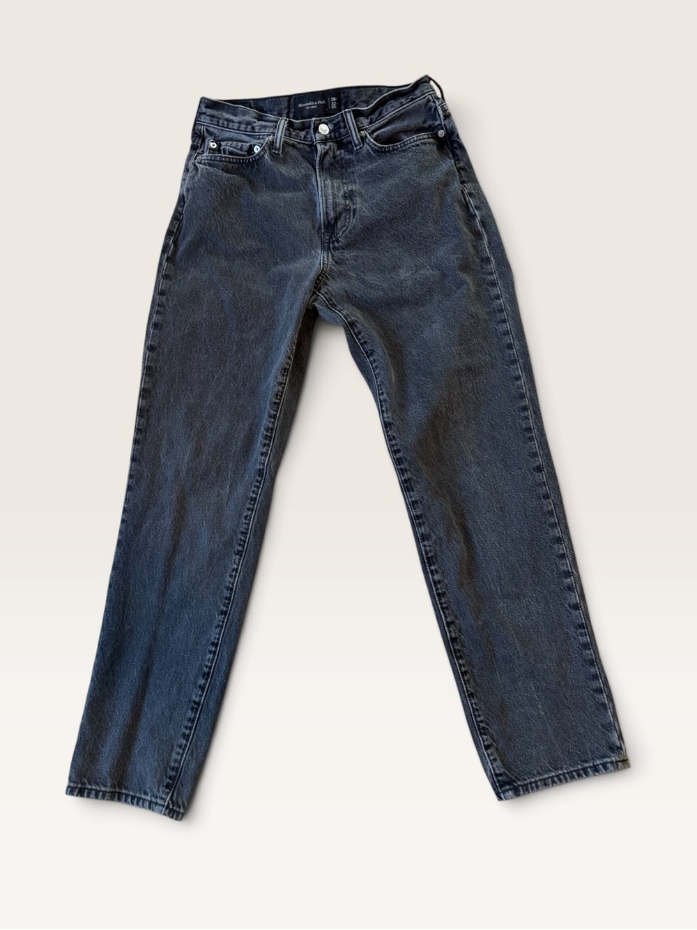 Abercrombie & Fitch 90s Loose Black Wash Jeans Women’s 29x32